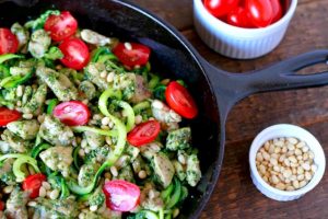 Pesto Zucchini